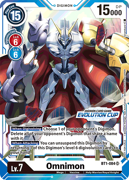 Omnimon [BT1-084] (Evolution Cup) [Release Special Booster Ver.1.0 Promos] | Event Horizon Hobbies CA