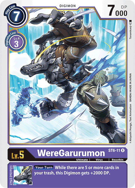 WereGarurumon [ST6-11] [Starter Deck: Venomous Violet] | Event Horizon Hobbies CA