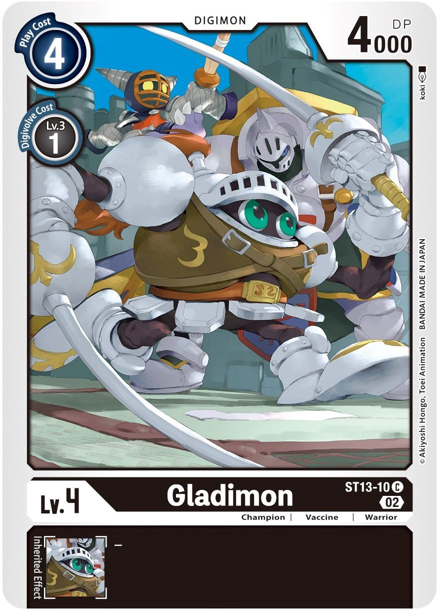 Gladimon [ST13-10] [Starter Deck: Ragnaloardmon] | Event Horizon Hobbies CA