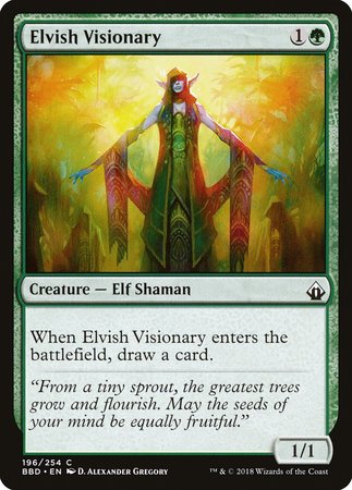 Elvish Visionary [Battlebond] | Event Horizon Hobbies CA