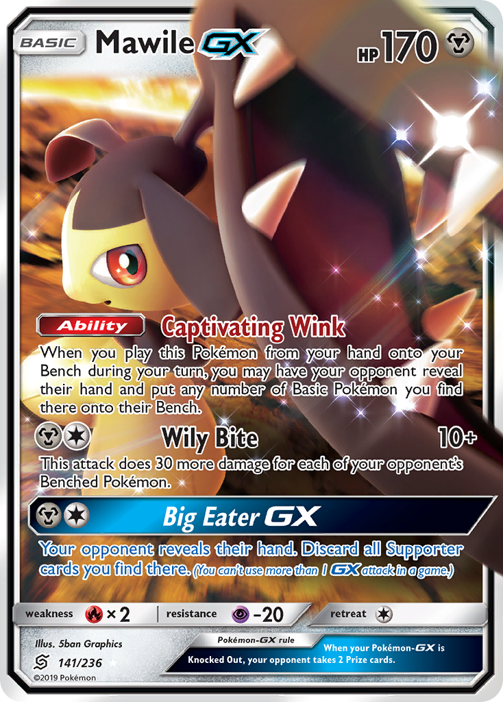 Mawile GX (141/236) [Sun & Moon: Unified Minds] | Event Horizon Hobbies CA