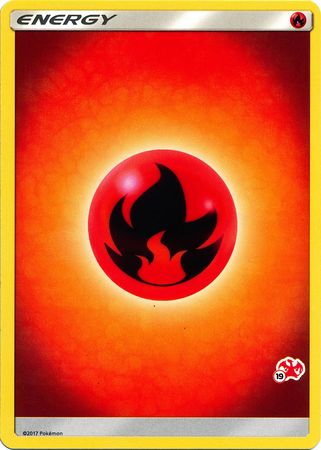 Fire Energy (Charizard Stamp #19) [Battle Academy 2020] | Event Horizon Hobbies CA