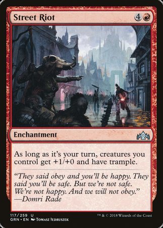 Street Riot [Guilds of Ravnica] | Event Horizon Hobbies CA