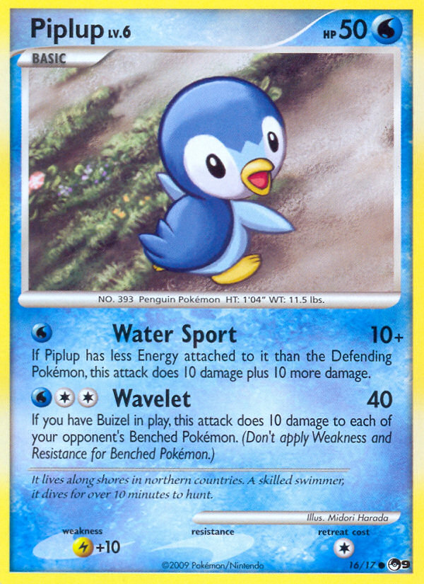 Piplup (16/17) [POP Series 9] | Event Horizon Hobbies CA