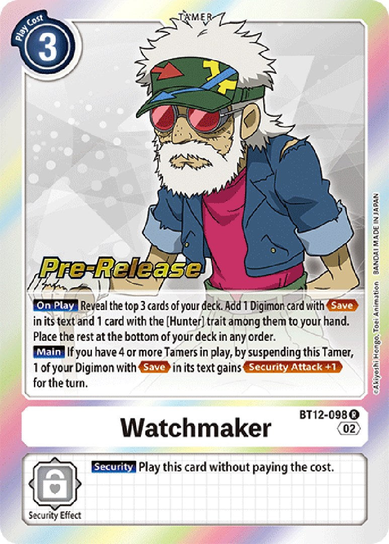 Watchmaker [BT12-098] [Across Time Pre-Release Cards] | Event Horizon Hobbies CA