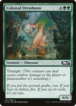 Colossal Dreadmaw [Core Set 2019]