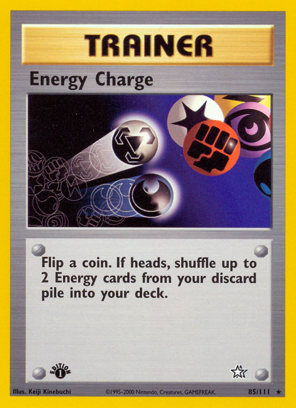 Energy Charge (85/111) [Neo Genesis 1st Edition] | Event Horizon Hobbies CA