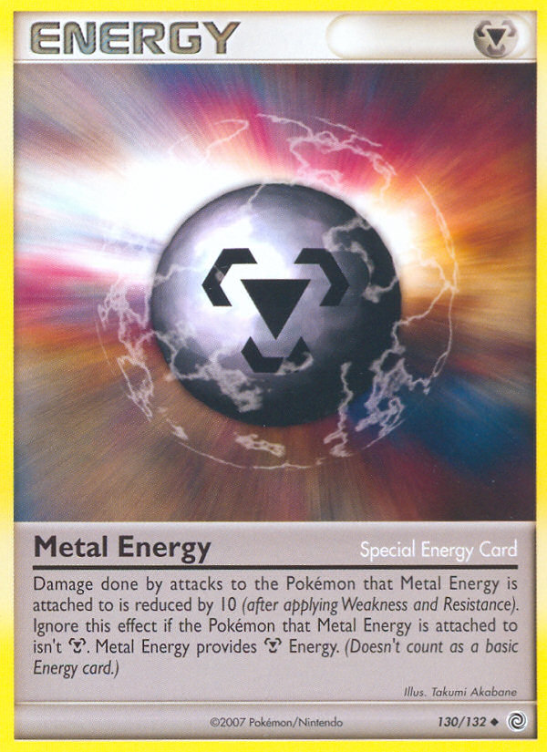 Metal Energy (130/132) [Diamond & Pearl: Secret Wonders] | Event Horizon Hobbies CA