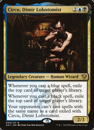 Circu, Dimir Lobotomist [GRN Guild Kit] | Event Horizon Hobbies CA