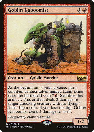 Goblin Kaboomist [Magic 2015] | Event Horizon Hobbies CA