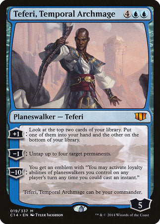 Teferi, Temporal Archmage [Commander 2014] | Event Horizon Hobbies CA