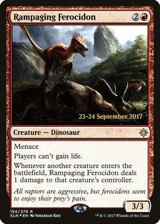 Rampaging Ferocidon [Ixalan Promos]