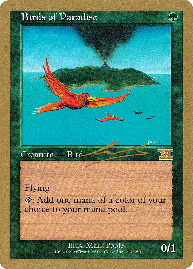 Birds of Paradise (Nicolas Labarre) [World Championship Decks 2000] | Event Horizon Hobbies CA