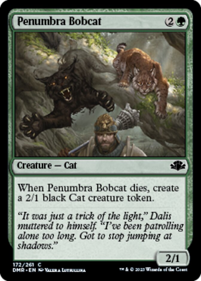 Penumbra Bobcat [Dominaria Remastered]