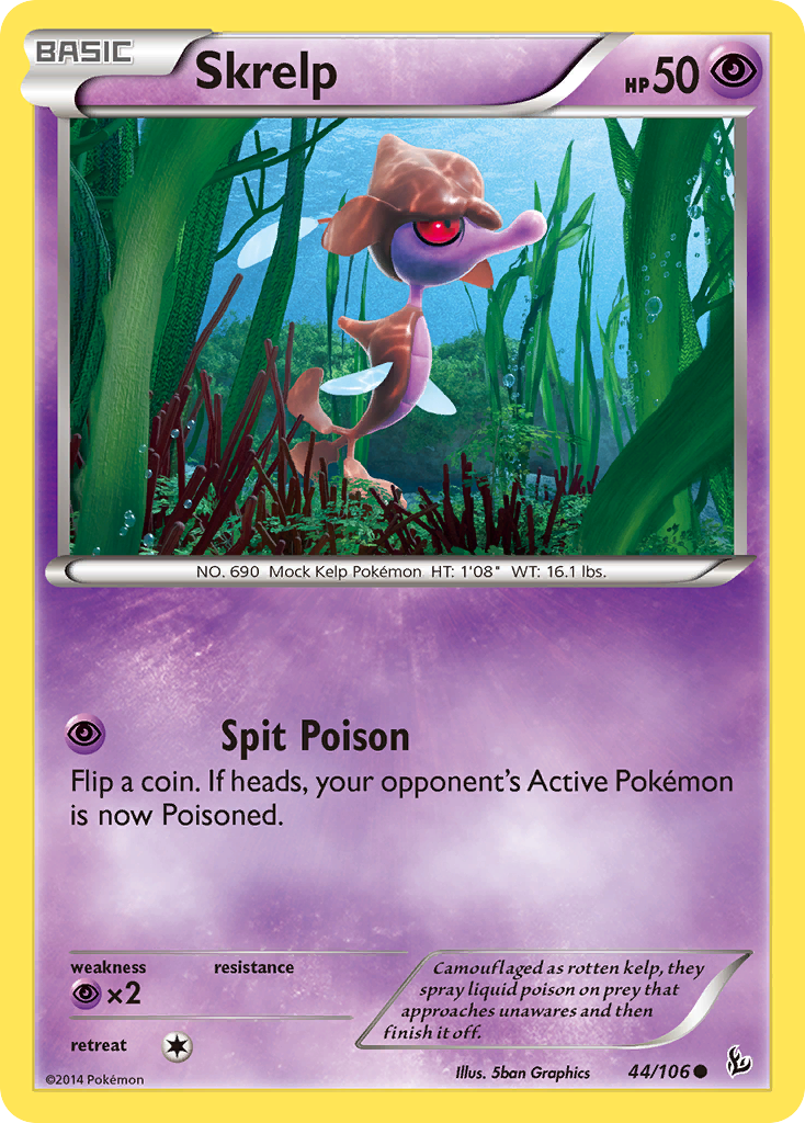 Skrelp (44/106) [XY: Flashfire] | Event Horizon Hobbies CA