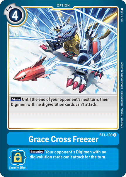 Grace Cross Freezer [BT1-100] [Release Special Booster Ver.1.5] | Event Horizon Hobbies CA