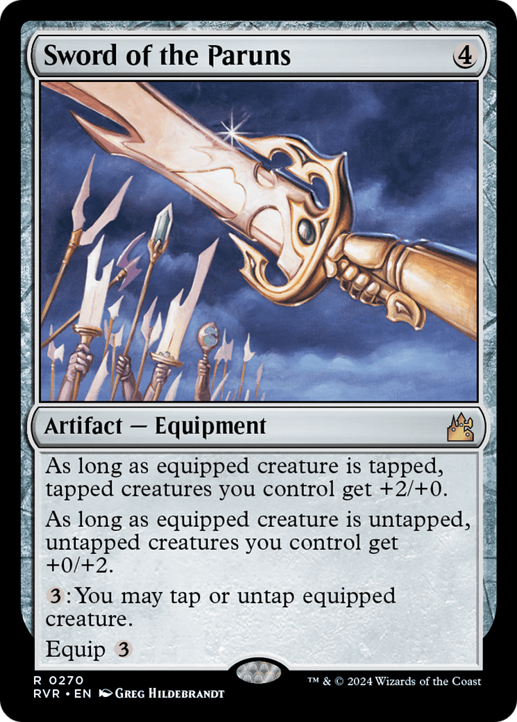 Sword of the Paruns [Ravnica Remastered] | Event Horizon Hobbies CA