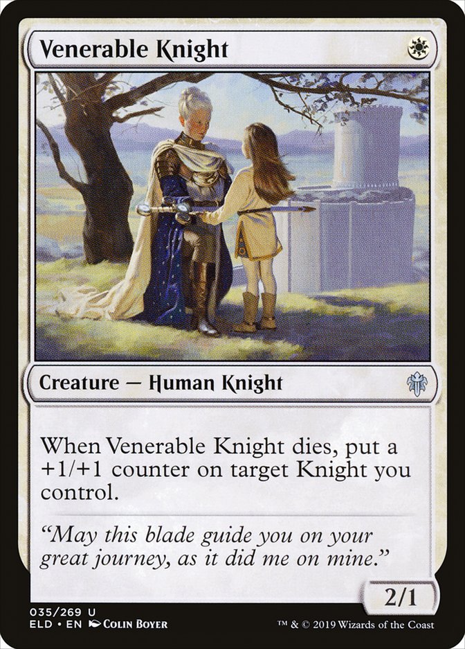 Venerable Knight [Throne of Eldraine] | Event Horizon Hobbies CA