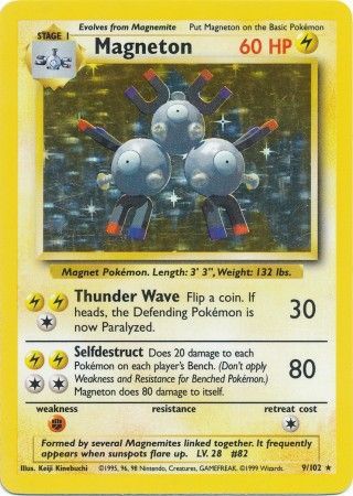 Magneton (9/102) [Base Set Unlimited] | Event Horizon Hobbies CA