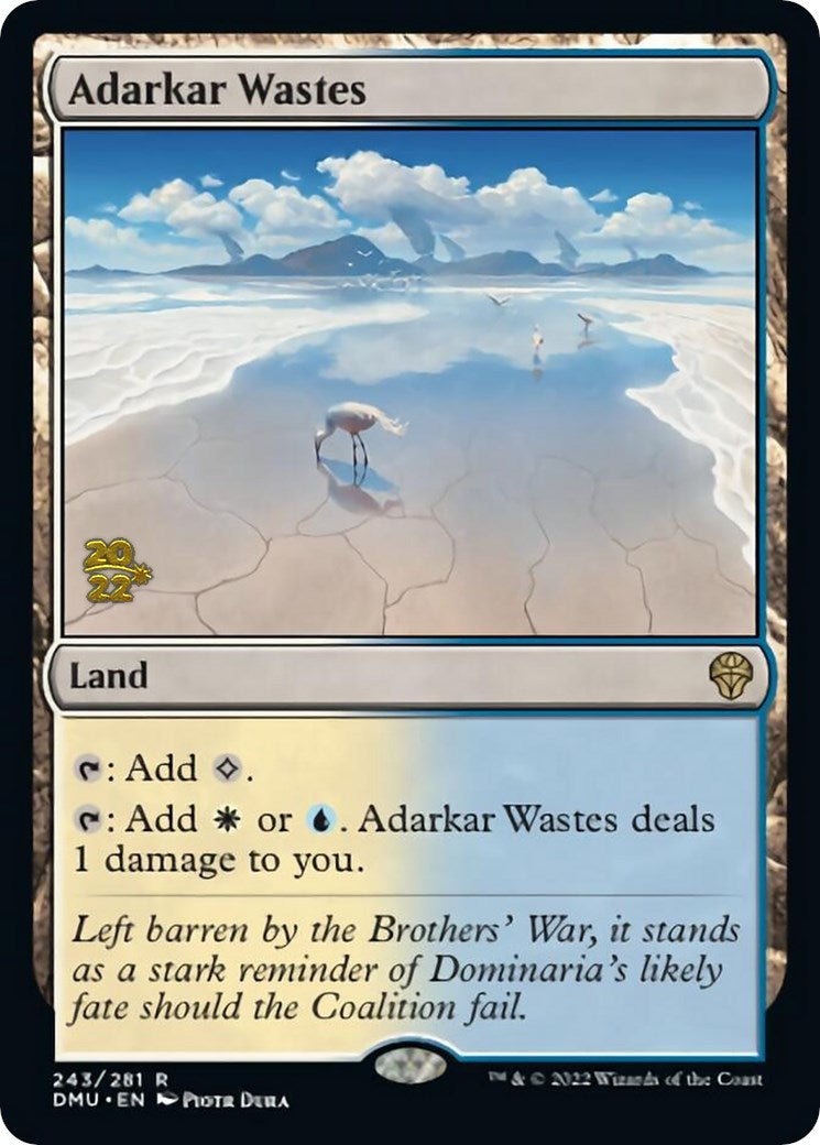 Adarkar Wastes [Dominaria United Prerelease Promos] | Event Horizon Hobbies CA