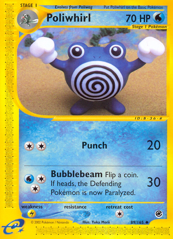 Poliwhirl (89/165) [Expedition: Base Set] | Event Horizon Hobbies CA