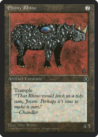 Ebony Rhino [Homelands] | Event Horizon Hobbies CA