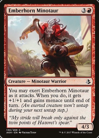 Emberhorn Minotaur [Amonkhet] | Event Horizon Hobbies CA