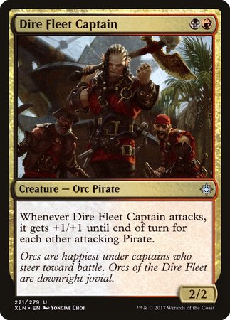 Dire Fleet Captain [Ixalan] | Event Horizon Hobbies CA