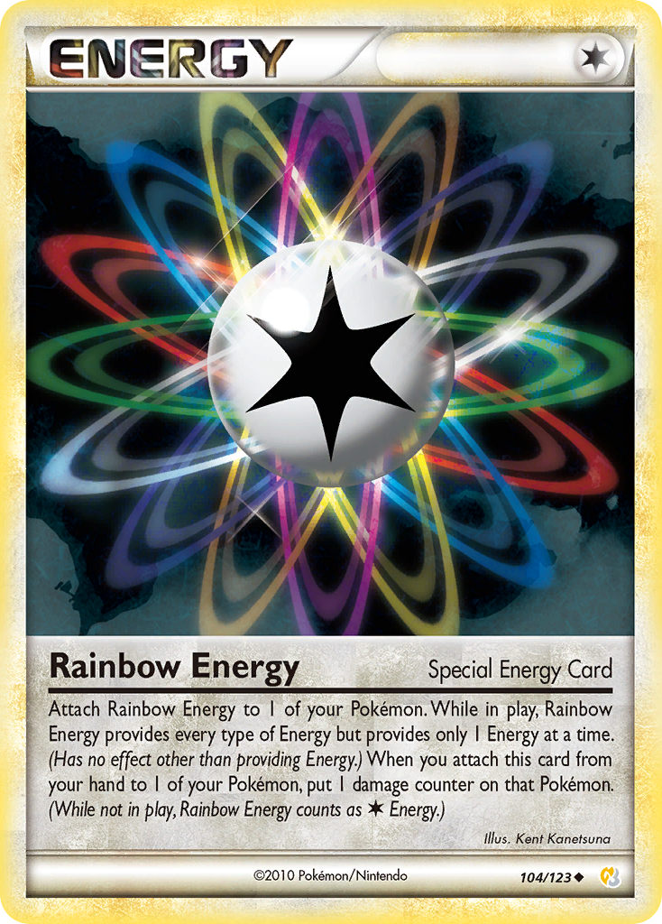 Rainbow Energy (104/123) [HeartGold & SoulSilver: Base Set] | Event Horizon Hobbies CA