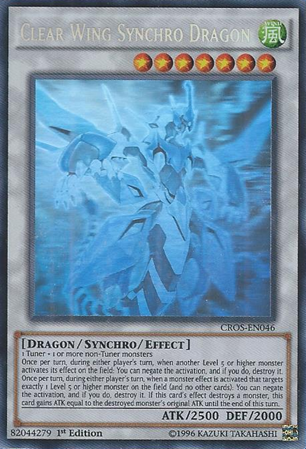 Clear Wing Synchro Dragon (Ghost Rare) [CROS-EN046] Ghost Rare | Event Horizon Hobbies CA