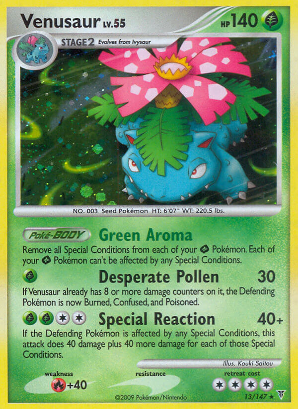 Venusaur (13/147) (Theme Deck Exclusive) [Platinum: Supreme Victors] | Event Horizon Hobbies CA