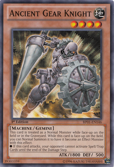 Ancient Gear Knight [BP01-EN146] Common | Event Horizon Hobbies CA