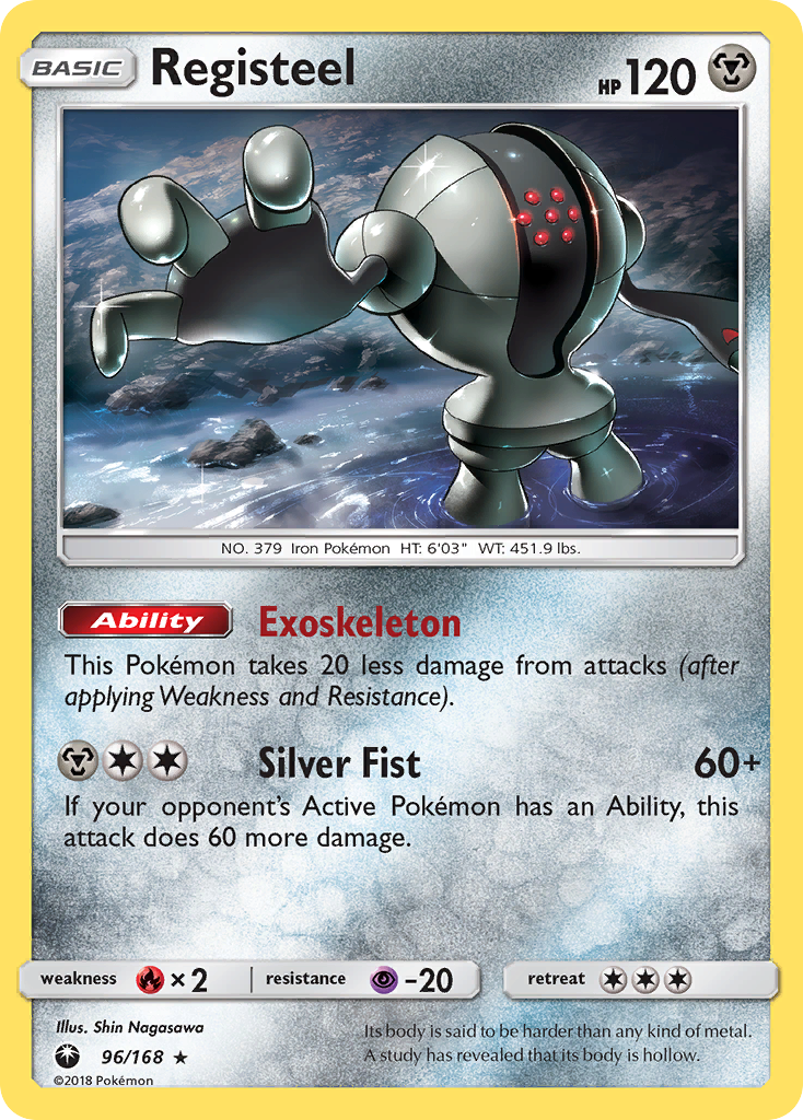 Registeel (96/168) [Sun & Moon: Celestial Storm] | Event Horizon Hobbies CA