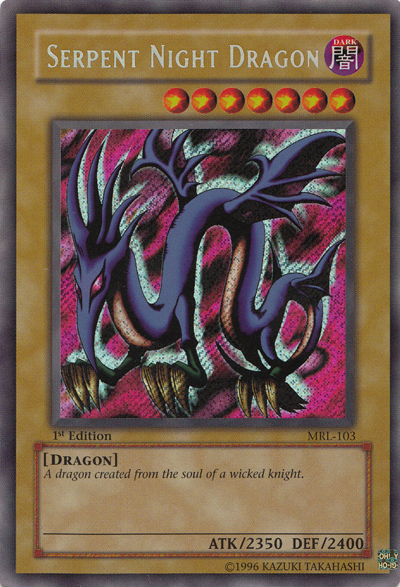 Serpent Night Dragon [MRL-103] Secret Rare | Event Horizon Hobbies CA