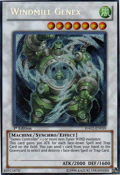 Windmill Genex [HA02-EN059] Secret Rare | Event Horizon Hobbies CA