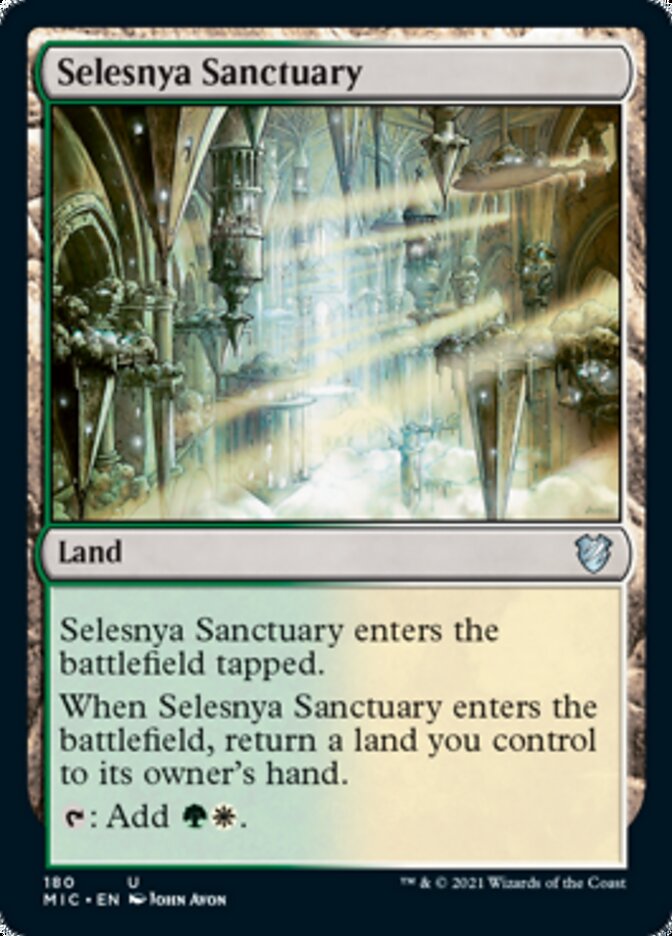 Selesnya Sanctuary [Innistrad: Midnight Hunt Commander] | Event Horizon Hobbies CA