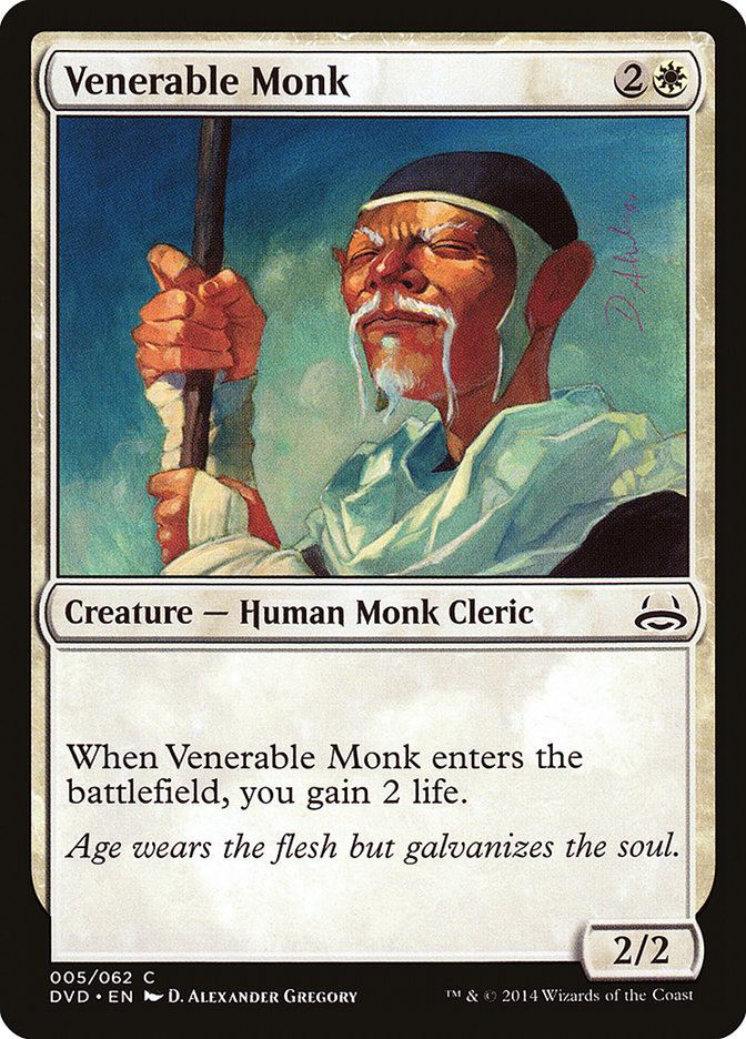 Venerable Monk (Divine vs. Demonic) [Duel Decks Anthology] | Event Horizon Hobbies CA