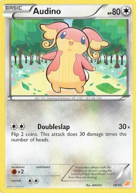 Audino (18/30) [Black & White: Trainer Kit - Excadrill] | Event Horizon Hobbies CA