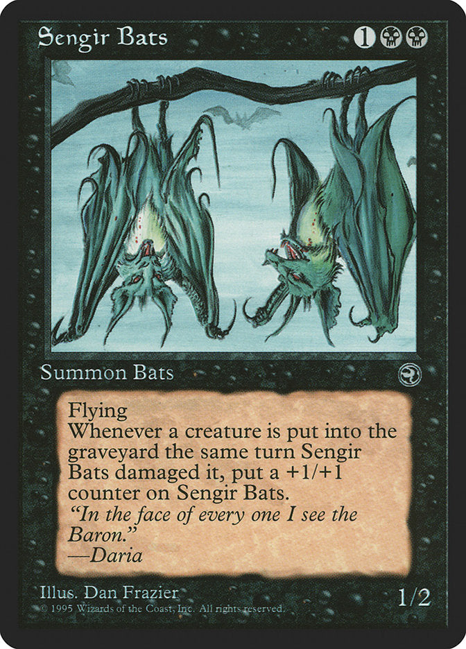 Sengir Bats (Daria Flavor Text) [Homelands] | Event Horizon Hobbies CA