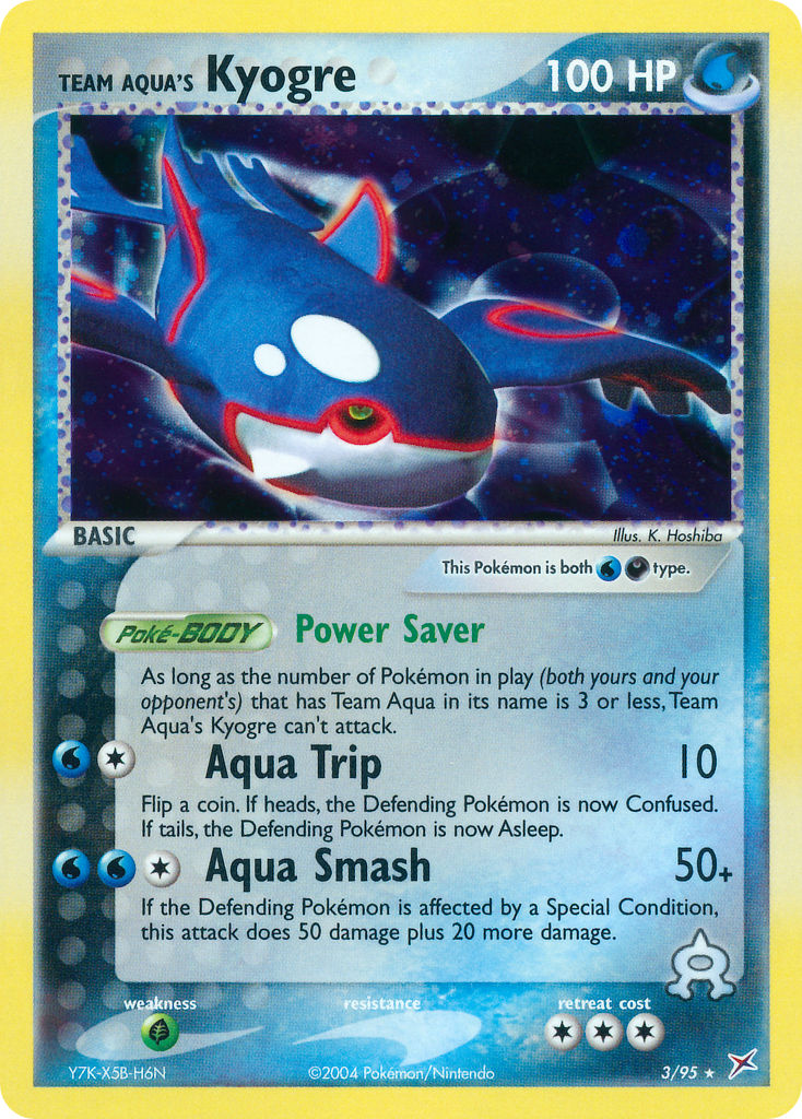 Team Aqua's Kyogre (3/95) (Theme Deck Exclusive) [EX: Team Magma vs Team Aqua] | Event Horizon Hobbies CA