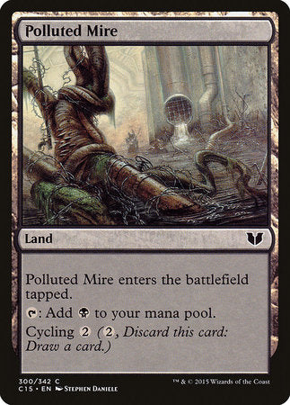 Polluted Mire [Commander 2015] | Event Horizon Hobbies CA