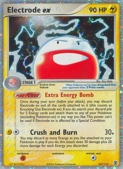 Electrode ex (107/112) [EX: FireRed & LeafGreen] | Event Horizon Hobbies CA