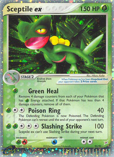 Sceptile ex (93/95) [EX: Team Magma vs Team Aqua] | Event Horizon Hobbies CA