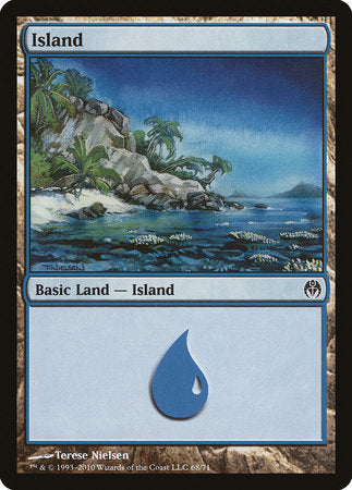 Island (68) [Duel Decks: Phyrexia vs. the Coalition] | Event Horizon Hobbies CA