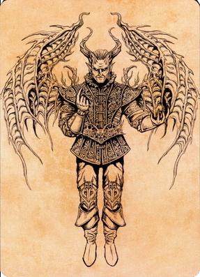 Raphael, Fiendish Savior Art Card (75) [Commander Legends: Battle for Baldur's Gate Art Series] | Event Horizon Hobbies CA