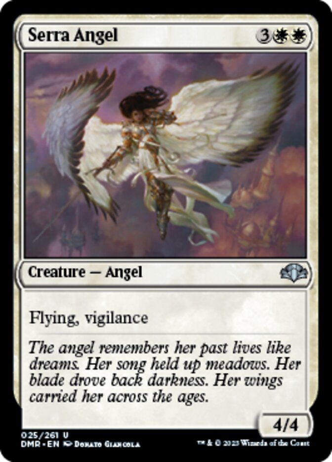 Serra Angel [Dominaria Remastered] | Event Horizon Hobbies CA