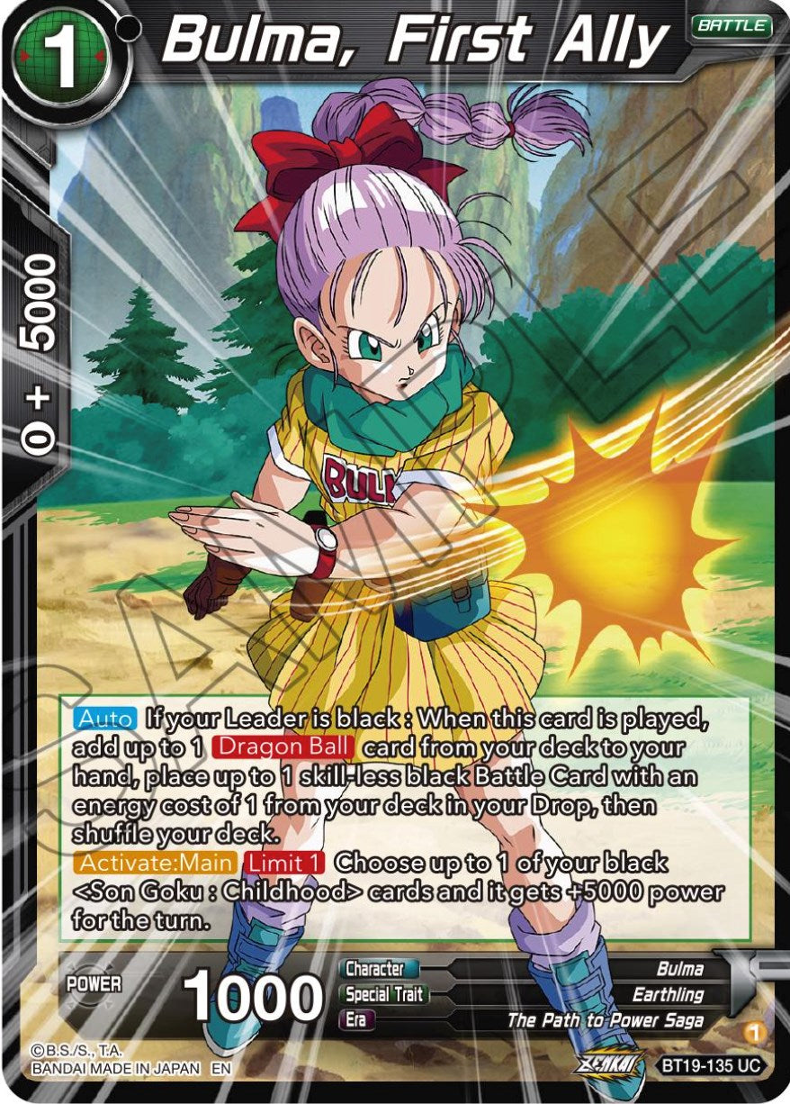 Bulma, First Ally (BT19-135) [Fighter's Ambition] | Event Horizon Hobbies CA