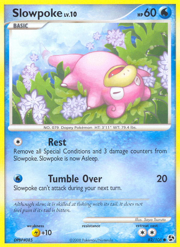 Slowpoke (82/106) [Diamond & Pearl: Great Encounters] | Event Horizon Hobbies CA