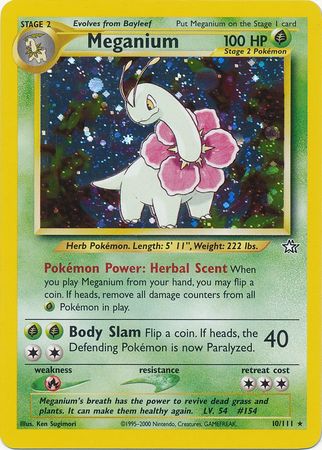 Meganium (10/111) [Neo Genesis Unlimited] | Event Horizon Hobbies CA