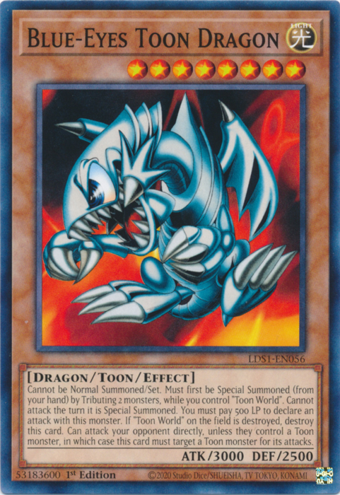 Blue-Eyes Toon Dragon [LDS1-EN056] Common | Event Horizon Hobbies CA